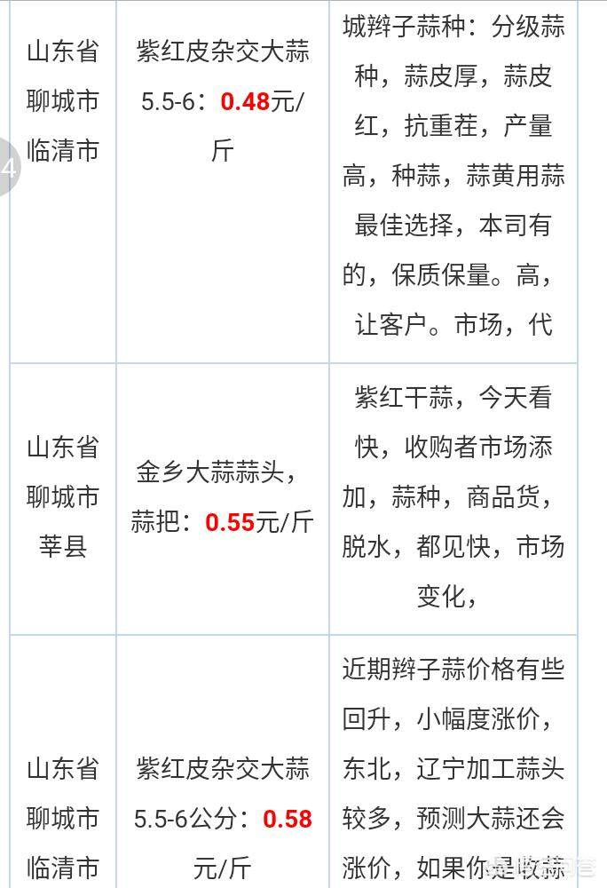 齐河大蒜最新价格动态分析